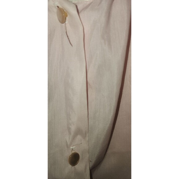 Barbizon Pink Lace Trim Nightgown Short Sleeve Vintage Style - Medium - Picture 3 of 7